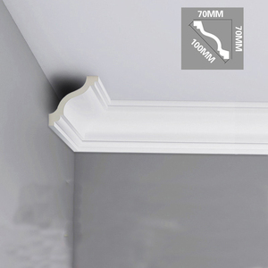 Moulures de plafond en PU à <span class=keywords><strong>prix</strong></span> de gros d'usine, accessoires de revêtement de sol en PU modernes, imperméables, anti-insectes, pour application hôtelière - Product Image 5