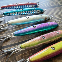MISTER LURE 23g 49g Cuillère de pêche en métal 60g Jig de pêche en acier inoxydable pour la pêche au maquereau