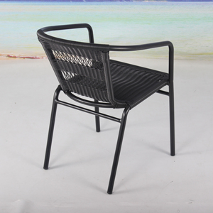 Precio barato Silla <span class=keywords><strong>de</strong></span> café al aire libre Restaurante Jardín Ratán sintético Mimbre Bistro <span class=keywords><strong>Sillas</strong></span> <span class=keywords><strong>de</strong></span> comedor - Product Image 5