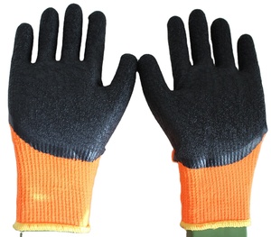 Guantes Térmicos SUNCEND 3/4 Recubiertos de Látex, Forro de Felpa Acrílica de Calibre 7, Acabado Arrugado, Guantes de Trabajo de Seguridad Térmica - Product Image 2