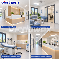 Clinique médicale modulaire en conteneur préfabriqué, bâtiment hospitalier préfabriqué, centre de santé portable et relocalisable