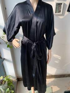 Lusso 100% stampa di <span class=keywords><strong>seta</strong></span> <span class=keywords><strong>camicia</strong></span> <span class=keywords><strong>da</strong></span> <span class=keywords><strong>notte</strong></span> in <span class=keywords><strong>pizzo</strong></span> - Product Image 5