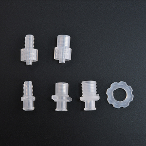 Connecteur Luer en polypropylène (<span class=keywords><strong>PP</strong></span>) de qualité alimentaire RUNZE, connecteur de tuyau Luer avec verrouillage Luer, modèle de tête - Product Image 1