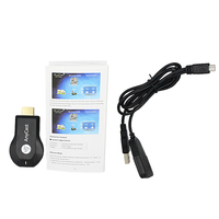 Clé AnyCast de qualité supérieure, 4k, Google Cast HD/VGA pour se connecter à un téléviseur, un moniteur, un projecteur, un haut-parleur, etc...