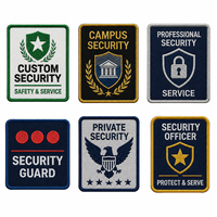 Écussons brodés personnalisés avec logo, badges rectangulaires à coudre pour vêtements de travail, uniformes, vestes, sacs