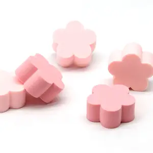 Amazoe hot sales Cosmetic Eco-friendly Non-latex Flower Shape Makeup Sponge Powder Puff