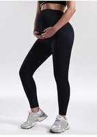 Pantalon de maternité personnalisable pour filles piste de push-up élastique de luxe utilitaire tricoté avec motif solide marque privée