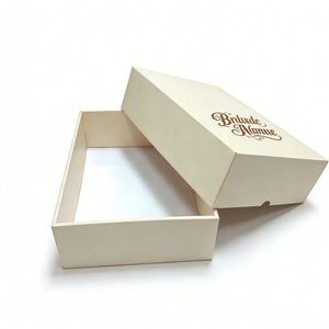 Luxury <b>Small</b> Gift Paper <b>Box</b> Custom Women's Underwear <b>Packaging</b> with Embossing Rectangle Shape Logo Printed Recycled Materials - Product Image 4