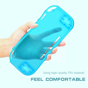 <b>Switch</b> Lite TPU Protective <b>Case</b> Soft Cover For Nintendo <b>Switch</b> Lite Console Game Player <b>Cases</b> Blue Yellow White Gray - Product Image 3