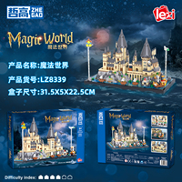 Juego de Bloques de Construcción de Castillo Mágico, Decoraciones Creativas DIY, Venta al Por Mayor de Fábrica, Regalos Más Vendidos para Cumpleaños y Navidad