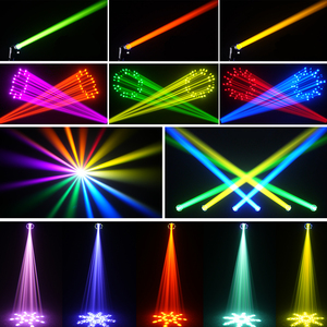 Projecteur Lyre Beam 380W Prism King 18R Sharpy Beam, idéal pour les soirées, les discothèques et l'éclairage DJ - Product Image 4