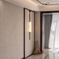 Luminaire suspendu cylindrique en albâtre personnalisé, style moderne et luxueux, lampe à suspension cannelée pour la décoration du hall d'hôtel