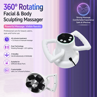 Mini masseur corporel portatif 360°, rouleau de massage anti-cellulite, machine amincissante pour la perte de poids, technologie de raffermissement de la peau