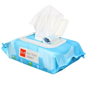 ผ้าเช็ดทำความสะอาดแบบใช้แล้วทิ้ง 50 ผืน ผลิตจากฝ้าย แอนตี้แบคทีเรีย ออร์แกนิค ย่อยสลายได้ทางชีวภาพ สำหรับทำความสะอาดผิวเด็กและใช้ในครัวเรือน (ขายส่ง) - Product Image 3