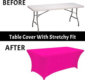 Custom Festive Style Tablecloth Personalised Logo/Text 100% Spandex Glossy Finish Digital Printing <strong>for</strong> Business <strong>Events</strong> Weddings - Product Image 3