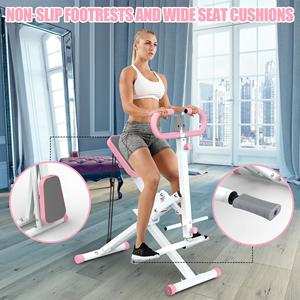 <b>Adjustable</b> <b>Barbell</b> Stand Modern Home Gym Squat Rack Machine with Safety Arms Foldable Power Cage for Squats & Bench Press - Product Image 4