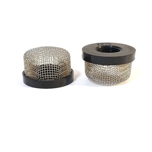 Filtre à peinture sans air ShuoQi en acier inoxydable 304, cylindre à trous carrés, dimensions personnalisables, taille de maille pour pistolet de pulvérisation - Product Image 1