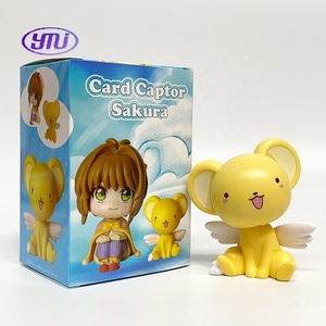 Figurines <span class=keywords><strong>Manga</strong></span> 8-10cm Statues Kero Spinel Figurine Mignonne Anime Ornement de Bureau de Voiture Modèle Cadeau Collection - Product Image 2