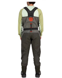 Waders de pêche à la mouche respirants de haute qualité à 3-5 couches avec poche zippée et <span class=keywords><strong>chaussettes</strong></span> imperméables pour hommes et femmes - Product Image 3