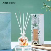 Bouteille décorative de luxe en verre, diffuseur de parfum, nouveau diffuseur de parfum, aromathérapie, fleur séchée