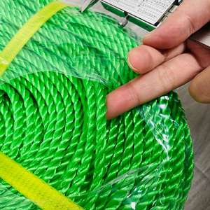 Chất lượng cao 3 SỢI XOẮN Polypropylene (PP) PE <span class=keywords><strong>Polyester</strong></span> polyethylene dây cho bao bì cho biển và câu cá - Product Image 1