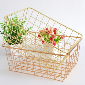 En gros fer d'art en métal <span class=keywords><strong>de</strong></span> grillage <span class=keywords><strong>de</strong></span> stockage <span class=keywords><strong>panier</strong></span> multifonctionnel décoratif nordique style cuisine <span class=keywords><strong>salle</strong></span> <span class=keywords><strong>de</strong></span> <span class=keywords><strong>bain</strong></span> maison fruits secs <span class=keywords><strong>panier</strong></span> - Product Image 4