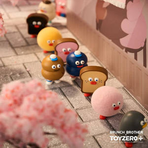 Nueva Llegada Brunch Brothers Chubby Toast Mini Blind Box Juguete de Moda Auténtico Figura Adorable Muñeco Popular Decoración - Product Image 1