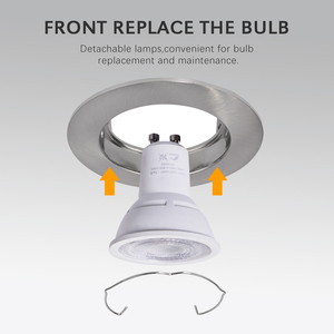 Ytoseo — plafonnier Led encastrable en aluminium, design moderne, éclairage d'intérieur, luminaire de plafond, lumière Anti-éblouissement, <span class=keywords><strong>GU10</strong></span> - Product Image 4