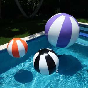 Riesige Aufblasbare Strandbälle PVC Bunte Pool-Party Schwimmbälle Sommer-Strandspielzeug Individueller Logodruck Großhandel OEM - Product Image 4