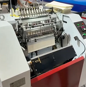 <span class=keywords><strong>Machine</strong></span> à coudre semi-automatique haute vitesse avec table élévatrice automatique pour la couture d'albums photo et de livres - Product Image 3