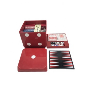 Cubo de Juego 6 en <span class=keywords><strong>l</strong></span>, ajedrez, damas, Backgammon, fichas de póker y cartas, juego de dominó - Product Image 3