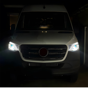 Ensemble de phares LED version européenne amélioré pour Sprinter 2018-2023 W907 Dynamic Meteor Shower Design Accessoires pour l'automobile - Product Image 3