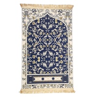 Kunden spezifische muslimische Gebets matte Islamischer Teppich Weicher bestickter Teppich für Schlafzimmer betender Teppich zum Verkauf