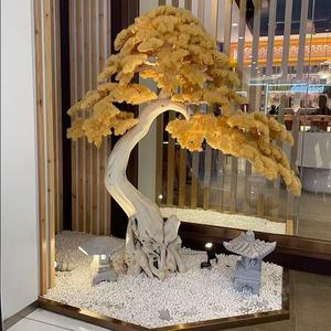 Árbol Artificial de <span class=keywords><strong>Pino</strong></span> y Ciprés de Fibra de Vidrio Personalizado, Simulación Japonesa, Resistente a los Rayos UV, Duradero, Plantas Artificiales para Exteriores - Product Image 4