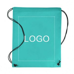 Custom Rpet Logo Promotional Heavy Duty Non Woven Drawstring Backpack Non-woven Draw <b>String</b> <b>Bag</b> - Product Image 1