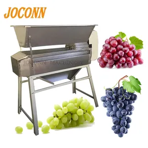 Elektrische grape brecher mit stem separator/trauben abbeermaschine/trauben stiel entfernen maschine preis