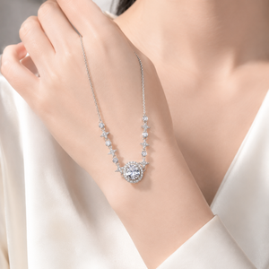 High Quality Moissanite Bracelet for Women Niche Design Sterling Silver Starry Silver Bracelet - Product Image 3