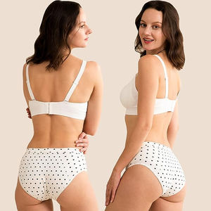 Bio En Coton Adolescente Flux Abondants Qualite Superieur Adolescente Lavable Culotte Menstruación Ropa interior - Product Image 6