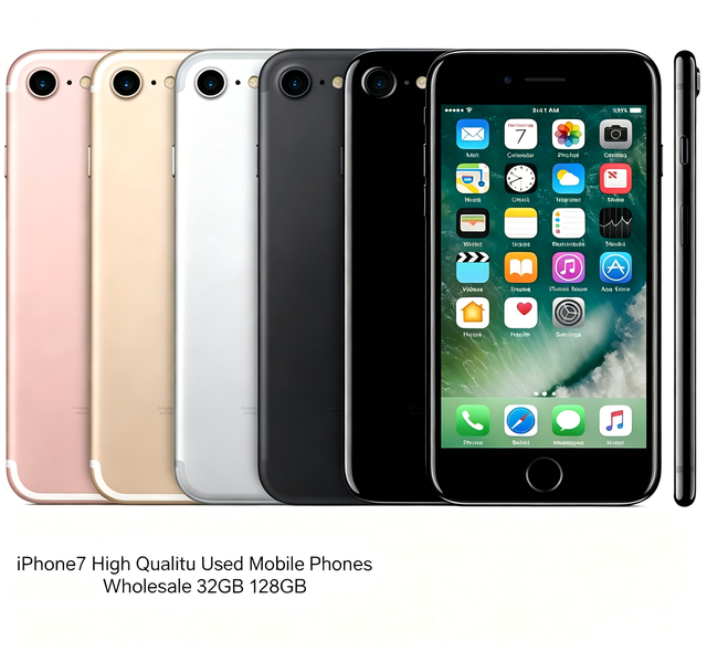 Bulk Order Used iPhone 7 /7Plus High Quality Original Unlocked 32GB 128GB Full Colors Stock Ready