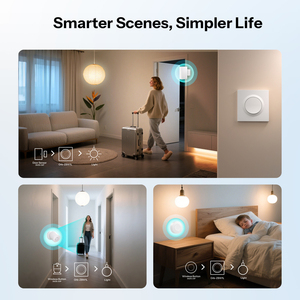 Interrupteur mural intelligent Zigbee ZBMINIL2-<span class=keywords><strong>E</strong></span> Série Fusion Orb-ZBW1L PC, aucune neutre requise, intégration transparente, compatible Home <span class=keywords><strong>Assistant</strong></span> - Product Image 6