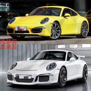 Porsche 911 Front Bumper Body Kit Full Set PP Material With Lip And Trim Pieces For 991 GT3 <b>Models</b> - Product Image 4