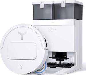 Original for ECOVACS T50 PRO Robot Vacuum and Mop White 3.19 Ultra-Slim AIVI 3D Obstacle Avoidance Self-Emptying - Product Image 2