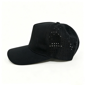 Casquette de golf personnalisée perforée au laser, imperméable, avec broderie, respirante, casquette de baseball sportive, logo personnalisé, sports de plein air - Product Image 3