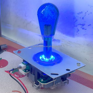 <span class=keywords><strong>Joystick</strong></span> Iluminado LED de 5V de 4 y 8 Vías para Controlador SANWA <span class=keywords><strong>PS</strong></span>/<span class=keywords><strong>5</strong></span>, Máquina de Juegos Operada con Monedas, Consola Arcade DIY - Product Image 1
