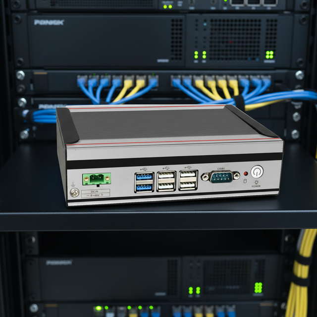 New Industrial Mini PC Intel Celeron J1900/3855U/6th Gen Core Quad-Core DDR3 SSD Dual Gigabit Ethernet 2 COM Ports VGA+ Dual