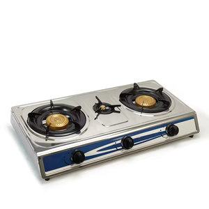 Table de cuisson à <span class=keywords><strong>gaz</strong></span> <span class=keywords><strong>3</strong></span> brûleurs avec allumage automatique, cuisinière à <span class=keywords><strong>gaz</strong></span> en acier inoxydable pour la cuisine à domicile - Product Image 2