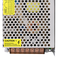 Alimentation à découpage AC/DC 5V 30A à sortie unique, boîtier métallique perforé pour équipement industriel