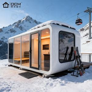 Maisons conteneurs de 20 et 40 pieds, maison de 3 chambres, cabane miniature préfabriquée, capsules, pods, capsule 80 Kw, kits de maisons préfabriquées Lowes - Product Image 2