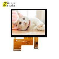 Affichage à barre de 5.7 pouces 640X480Module LCD TFT IPS complet Interface SPI + RGB MIPI DSI avec panneau LCD à écran tactile résistif