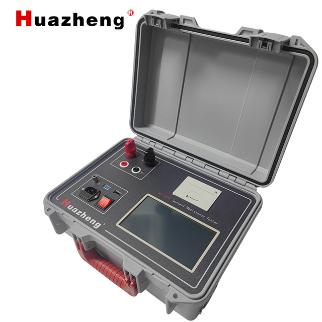HZ-5200 IEC Standard 100A 200A Loop Resistance Tester Intelligent Contact Resistance(Micro Ohm) Testing Equipment
